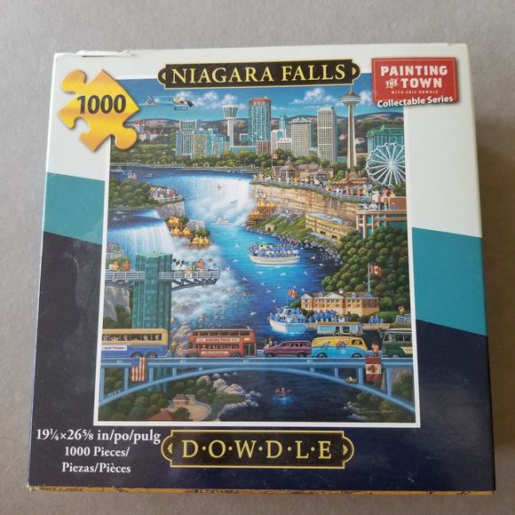 Dowdle Niagara Falls 1000 pc Jigsaw Puzzle Complete PreOwned 2020 - Picture 1 of 8